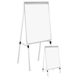 DESCRIPTION: (1) ADJUSTABLE BOARD EASEL BRAND/MODEL: UNIVERSAL #UNV43033 RETAIL$: $111.34 EA SIZE: ADJUSTABLE HEIGHT QTY: 1