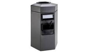 DESCRIPTION: (1) TRASH CAN AND WINDSHIELD CENTER BRAND/MODEL: BERMUDA #755324 INFORMATION: CHARCOAL GRAY RETAIL$: $283.00 EA SIZE: 50 GAL QTY: 1