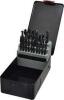 DESCRIPTION: (1) JOBBER DRILL SET BRAND/MODEL: INTERSTATE #01186261 INFORMATION: BLACK RETAIL$: $141.60 EA SIZE: 26 PIECE QTY: 1