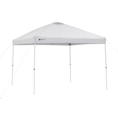 DESCRIPTION (1) OZARK TRAIL INSTANT CANOPY BRAND/MODEL WMT-1010G19 ADDITIONAL INFORMATION WHITE/RETAILS AT $79.00 SIZE 10' X 10' THIS LOT IS ONE MONEY