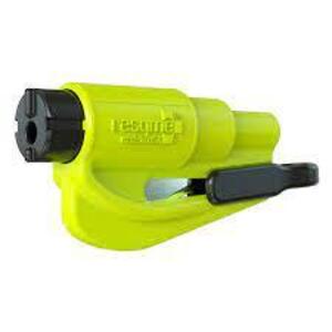 DESCRIPTION: (5) CAR ESCAPE TOOL KEYCHAIN BRAND/MODEL: RESQME INFORMATION: FLUORESCENT YELLOW RETAIL$: $11.11 EA QTY: 5