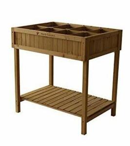 DESCRIPTION (1) VEGTRUG RAISED HERB GARDEN BED PLANTER BRAND/MODEL RHP6002N ADDITIONAL INFORMATION BROWN/RETAILS AT $161.99 THIS LOT IS ONE MONEY QTY