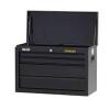 DESCRIPTION: (1) TOOL CHEST BRAND/MODEL: STANLEY #STST22643BK INFORMATION: BLACK RETAIL$: $165.90 EA SIZE: 26" W, 4 DRAWER QTY: 1