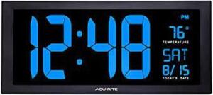 DESCRIPTION: (1) DIGITAL CLOCK BRAND/MODEL: ACU-RITE RETAIL$: $41.49 EA QTY: 1