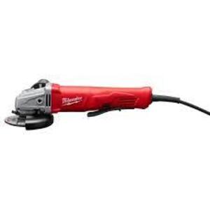 DESCRIPTION: (1) SMALL ANGLE GRINDER BRAND/MODEL: MILWAUKEE #6141-30 INFORMATION: RED RETAIL$: $128.73 EA SIZE: 4-1/2" QTY: 1