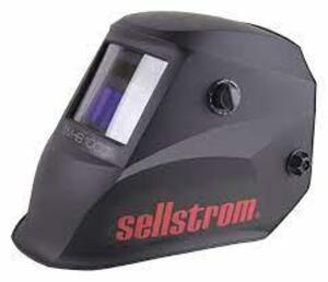 DESCRIPTION: (1) WELDING HELMET BRAND/MODEL: SELLSTROM INFORMATION: BLACK RETAIL$: $100.73 EA SIZE: W9 TO W13 QTY: 1