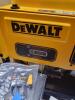 DESCRIPTION: (1) MANUAL START GAS-POWERED PORTABLE GENERATOR BRAND/MODEL: DEWALT #DXGNR4000 INFORMATION: YELLOW RETAIL$: $697.00 EA QTY: 1 - 2