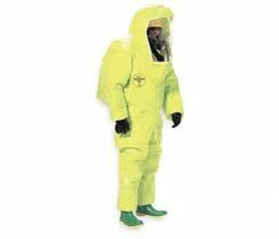 DESCRIPTION: (1) ENCAPSULATED SUIT BRAND/MODEL: TYCHEM 1000 INFORMATION: YELLOW RETAIL$: 1000 SIZE: XL QTY: 1