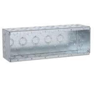 DESCRIPTION: (2) MASONRY BOX BRAND/MODEL: HUBBELL RETAIL$: $117.80 EA SIZE: 3-1/2 X 1/2-3/4 QTY: 2