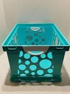 DESCRIPTION: (3) FILE CRATE BRAND/MODEL: STOREX INFORMATION: BLUE RETAIL$: $25.00 EA SIZE: 17.25X14.25X10.5 QTY: 3