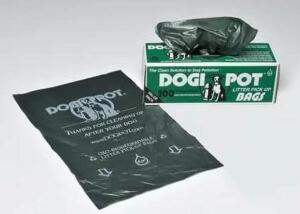 DESCRIPTION (5) DOGIPOT SMART LITTER BAGS BRAND/MODEL 1402 ADDITIONAL INFORMATION GREEN/COUNT: 200 BAGS/RETAILS AT $16.57 EACH SIZE 16.1" X 6.6"W X 3.