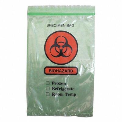 DESCRIPTION: (1) CASE OF (1000) SPECIMEN TRANSFER BAG BRAND/MODEL: GRAINGER #3TZY8 RETAIL$: $270.00 EA SIZE: 2 MIL QTY: 1