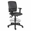 DESCRIPTION: (1) DRAFTING CHAIR BRAND/MODEL: GRAINGER #452R14 INFORMATION: BLACK RETAIL$: $250.00 EA SIZE: 275 LB WEIGHT LIMIT QTY: 1