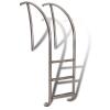 DESCRIPTION (1) S.R. SMITH ARTISAN SERIES LADDER BRAND/MODEL ART-1003 ADDITIONAL INFORMATION POLISHED STAINLESS STEEL/3-STEP/RETAILS AT $845.00 SIZE 7