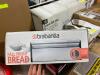 DESCRIPTION (1) BRABANTIA BREAD BOX BRAND/MODEL 61469242 ADDITIONAL INFORMATION FINGERPRINT-PROOF/MATTE STEEL/RETAILS AT $41.99 SIZE 18.31"L X 9.84"W - 2