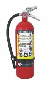 DESCRIPTION (1) BADGER FIRE EXTINGUISHER BRAND/MODEL ADV-550 ADDITIONAL INFORMATION DRY CHEMICAL/RANGE MAX: 18FT/RETAILS AT $64.11 SIZE 5.5 LBS THIS L