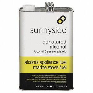 DESCRIPTION: (2) DENATURED ALCOHOL BRAND/MODEL: SUNNYSIDE #20K854 RETAIL$: $22.14 EA SIZE: 1 GALLON QTY: 2