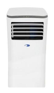 DESCRIPTION (1) WHYNTER PORTABLE AIR CONDITIONER BRAND/MODEL ARC-102CS ADDITIONAL INFORMATION WHITE/BTU: 10,000/RETAILS AT $329.13 SIZE 14.5"D X 14"W