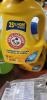 DESCRIPTION: (2) LIQUID LAUNDRY DETERGENT BRAND/MODEL: ARM AND HAMMER INFORMATION: CLEAN BURST RETAIL$: $8.99 EA SIZE: 50 FL OZ QTY: 2 - 3