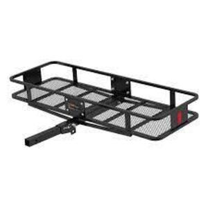 DESCRIPTION (1) BASKET HITCH CARGO CARRIER BRAND/MODEL CURT #18151 ADDITIONAL INFORMATION RETAILS FOR $214.58 SIZE 60X20 THIS LOT IS ONE MONEY QTY 1