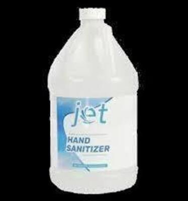 DESCRIPTION: (4) HAND SANITIZER ANTISEPTIC BRAND/MODEL: JET #QB9000-1G RETAIL$: 42 SIZE: 1 GALLON QTY: 4