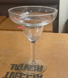 (17) - CT. BOX OF MARTINI GLASSES