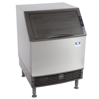 DESCRIPTION: (1) UNDER COUNTER ICE MAKER W/BIN BRAND/MODEL: MANITOWOC/UYF0240W-161B INFORMATION: 115V, 90LB BIN CAPACITY, HALF SIZE CUBES RETAIL$: $2,