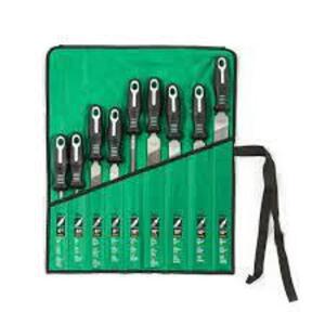 DESCRIPTION (1) FILE SET WITH POUCH BRAND/MODEL NICHOLSON ERGONOMIC HANDLESS FILE SET ADDITIONAL INFORMATION RETAILS FOR $113.96 SIZE 9 PIECE THIS LOT