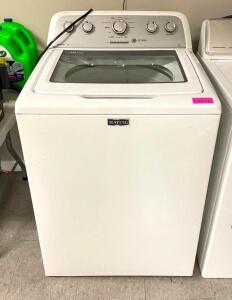 DESCRIPTION: MAYTAG 4.3 CU FT LARGE CAPACITY WASHER W/ OPTIMAL DISPENSERS BRAND/MODEL: MAYTAG MVWX655DW INFORMATION: GOOD CONDITION RETAIL$: $799.00 S