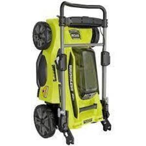 DESCRIPTION: 40V BRUSHLESS 20 IN. CORDLESS BATTERY WALK BEHIND PUSH LAWN MOWER W/ CHARGER (BATTERY NOT INCLUDED) BRAND/MODEL: RYOBI RETAIL$: $299.00 LOCATION: SHOWROOM 1 QTY: 1