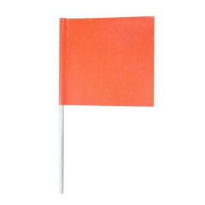 DESCRIPTION APPROX (10) ORANGE CONSTRUCTION FLAGS THIS LOT IS SOLD BY THE PIECE QTY 10