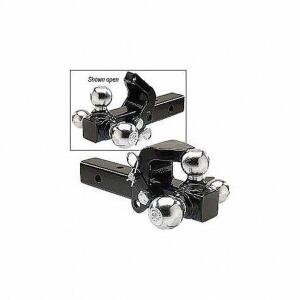 DESCRIPTION (1) TRIPLE BALL MOUNT WITH PINTLE HOOK BRAND/MODEL BUYERS PRODUCTS #3KXY3 ADDITIONAL INFORMATION RETAILS FOR $152.69 SIZE 8 IN LONG 1-7/8