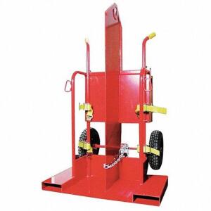 DESCRIPTION: (1) FIREWALL WELDING CYLINDER HAND TRUCK BRAND/MODEL: DAYTON #34D682 INFORMATION: RED RETAIL$: $1063.90 EA SIZE: 13" X 40", 500 LB CAPACI