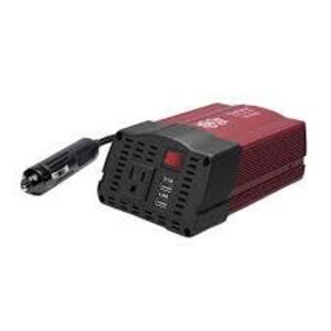 DESCRIPTION (1) POWERVERTER ULTRA COMPACT CAR INVERTER BRAND/MODEL TRIPP LITE #PV150USB ADDITIONAL INFORMATION RETAILS FOR $53.00 SIZE 150 W THIS LOT