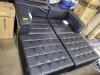 DESCRIPTION: (1) LOVESEAT WITH OTTOMANS BRAND/MODEL: FLASH FURNITURE #ZB-IMAG-BK-GG INFORMATION: BLACK RETAIL$: $1500.00 TOTAL SIZE: 4-PIECE QTY: 1 - 3