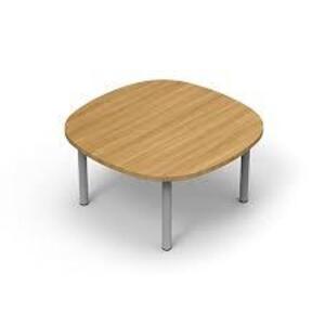 DESCRIPTION: (1) SQUIRCLE TABLE WITH WOOD TOP BRAND/MODEL: TOTUM INFORMATION: WOOD RETAIL$: $138.50 EA QTY: 1