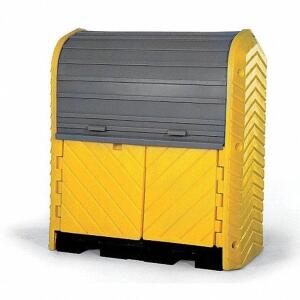 DESCRIPTION: (1) ROLLTOP DRUM SPILL CONTAINMENT SYSTEM BRAND/MODEL: ULTRATECH #3FTY1 INFORMATION: YELLOW RETAIL$: $1656.11 EA SIZE: 2 DRUMS 66 GAL SPI