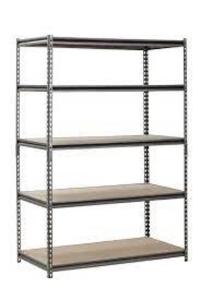 DESCRIPTION: (1) SHELVING UNIT BRAND/MODEL: MUSCLE RACK #573112524 INFORMATION: STEEL RETAIL$: $193.63 EA SIZE: 24" X 48" X 72" QTY: 1