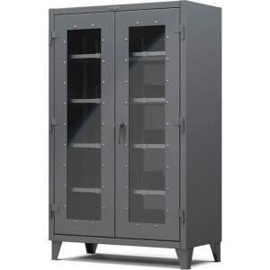 DESCRIPTION: (1) STORAGE CABINET BRAND/MODEL: STRONG HOLD #1UBW4 INFORMATION: GRAY RETAIL$: 4208.69 SIZE: 48" X 24" X 78", MUST COME INSPECT QTY: 1