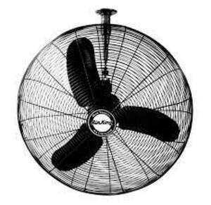 DESCRIPTION: (1) OSCILLATING CEILING MOUNTED FAN BRAND/MODEL: AIR KING #9375 RETAIL$: $473.13 EA SIZE: 30" QTY: 1