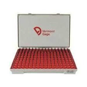 DESCRIPTION: (1) PIN GAGE SET BRAND/MODEL: VERMONT GAGE #102100400 RETAIL$: $278.40 EA SIZE: 10.00MM-13.98MM QTY: 1