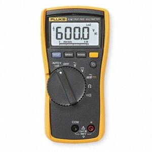 DESCRIPTION: (1) ELECTRICAL METER BRAND/MODEL: FLUKE #1GAH8 INFORMATION: YELLOW RETAIL$: $233.30 EA QTY: 1