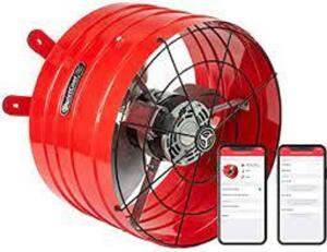 DESCRIPTION: (1) SMART ATTIC GABLE FAN BRAND/MODEL: QUIETCOOL #AFGSMTPRO-3.0 INFORMATION: RED RETAIL$: $179.00 EA QTY: 1