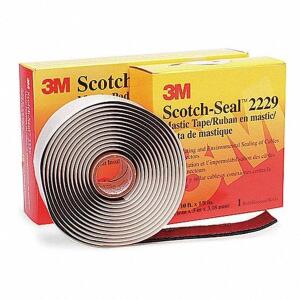 DESCRIPTION: (12) PROFESSIONAL GRADE MASTIC TAPE BRAND/MODEL: 3M SCOTCH #4YT86 INFORMATION: BLACK RETAIL$: $24.10 EA SIZE: 1" X 10' QTY: 12