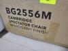 DESCRIPTION: (1) CAMBRIDGE SPECTATOR CHAIR BRAND/MODEL: HATHAWAY #BG2556M INFORMATION: MAHOGANY FINISH RETAIL$: $345.49 EA QTY: 1 - 2