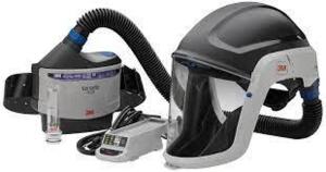 DESCRIPTION: (1) AIR PURIFYING RESPIRATOR PAINTERS KITBRAND/MODEL: 3M VERSAFLO #11W001INFORMATION: GRAYRETAIL$: $3075QTY: 1