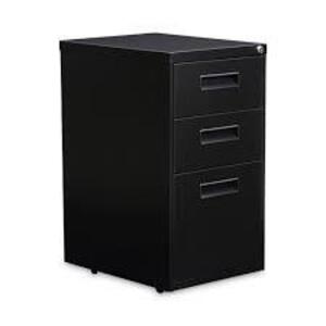 DESCRIPTION: (1) MOBILE FILE CABINET BRAND/MODEL: ALERA #ALEPABBFBL INFORMATION: BLACK RETAIL$: $435.92 EA SIZE: 14X19X27 QTY: 1