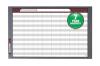 DESCRIPTION (1) QUARTET INVIEW DRY-ERASE WHITEBOARD BRAND/MODEL 72982 ADDITIONAL INFORMATION WHITE/GRAPHITE FRAME/RETAILS AT $244.79 SIZE 37-1/2" X 23