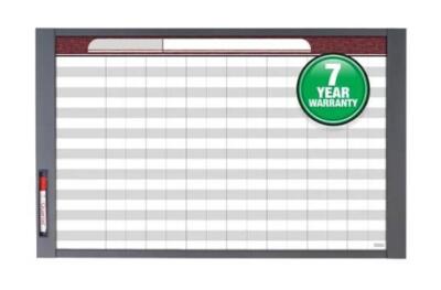 DESCRIPTION (1) QUARTET INVIEW DRY-ERASE WHITEBOARD BRAND/MODEL 72982 ADDITIONAL INFORMATION WHITE/GRAPHITE FRAME/RETAILS AT $244.79 SIZE 37-1/2" X 23