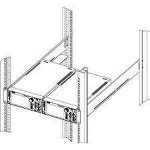 DESCRIPTION (1) DUAL FIXED RACK MOUNT KIT BRAND/MODEL KEITHLEY #4299-9 ADDITIONAL INFORMATION RETAILS FOR $265.00 SIZE STANDARD 19 IN EQUIPMENT RACK T